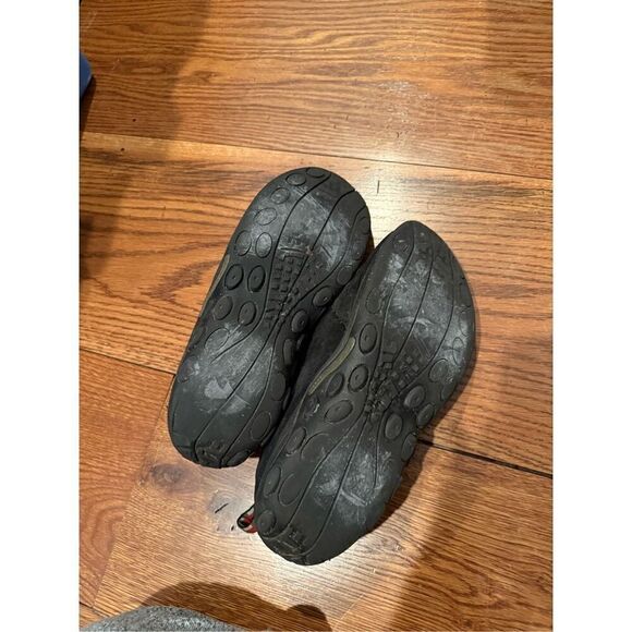 UGG Black Suede Slip-On Mules with Shearling Lining – Men’s Size 11.5 - Picture 4 of 5